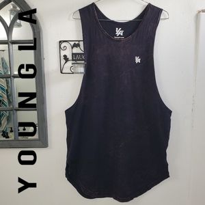 💪🏻 YoungLA Long Tank Tops Men Muscle Shirt Gym Training 306